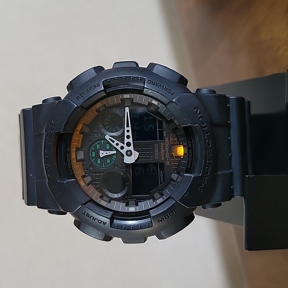 G-Shock XL Case Anti-Magnetic Analog/Digital Watch - GA-100MB-1A - Picture 3 of 7
